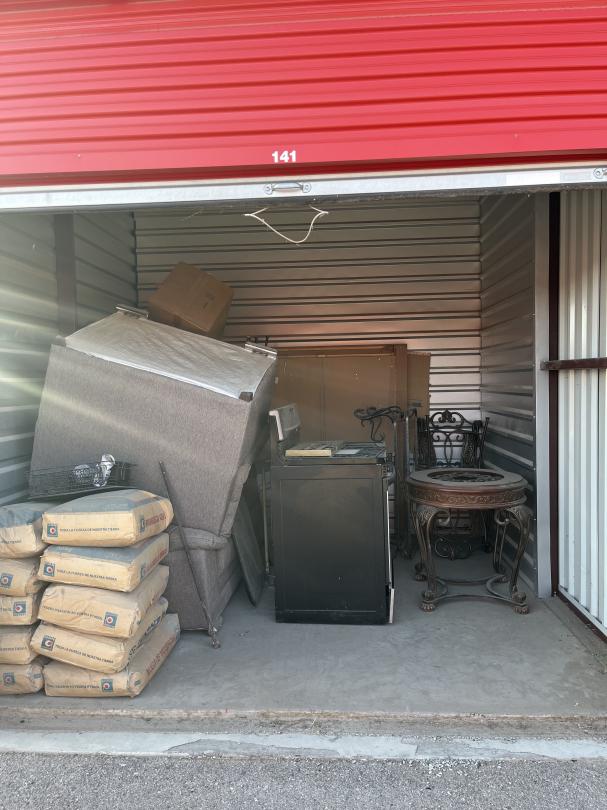Storage Unit Auction in El Paso, TX at Love's Self Storage 214 ends on